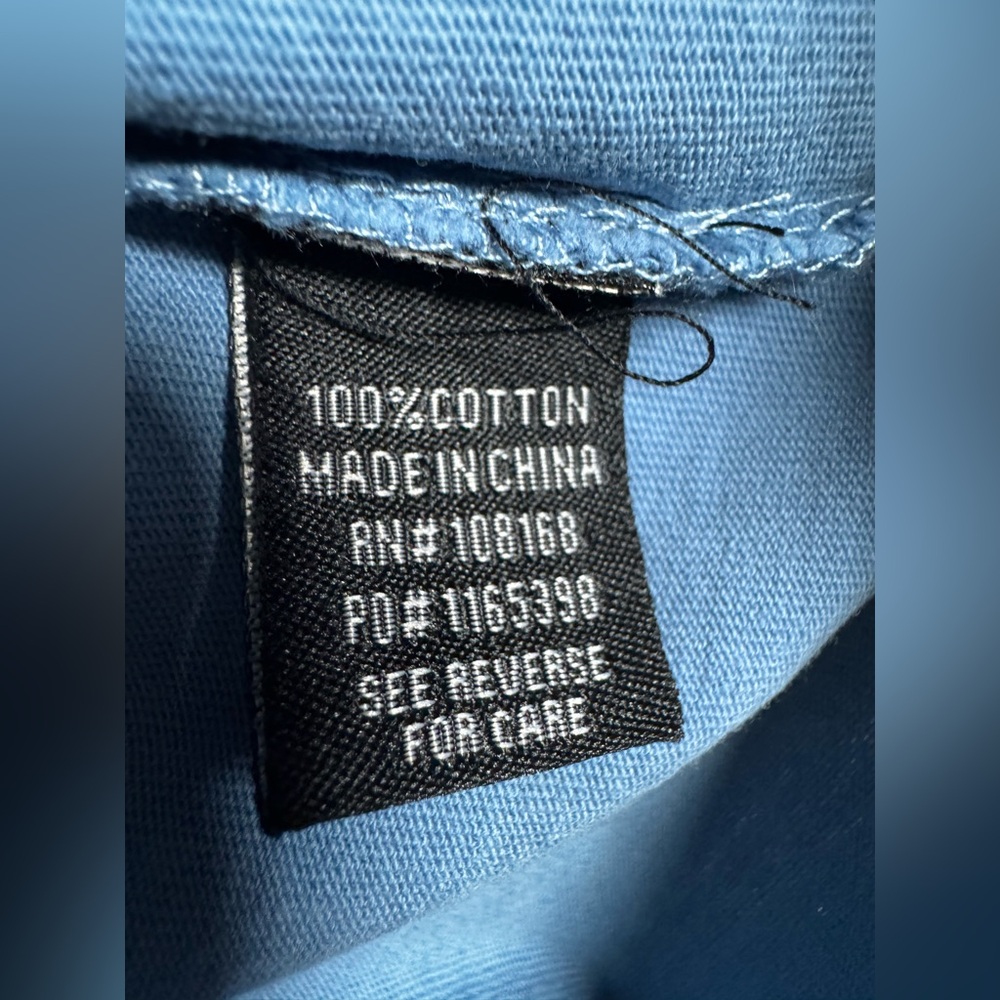 RSQ 100% Cotton Vintage Wash Men's Boxy Blue Tee Size Small - Picture 7 of 9